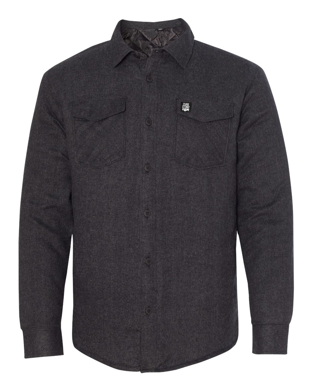 Charcoal Flannel Jacket