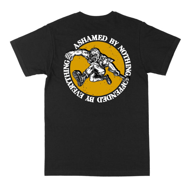 ASHAMED BY NOTHING, OFFENDED BY EVERYTHING
