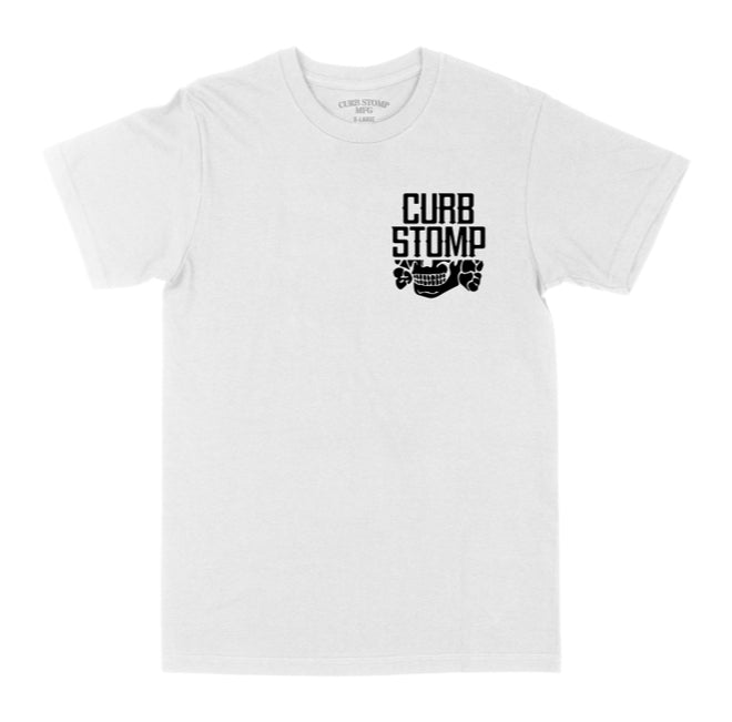 CURB STOMP TOTEN (WHITE)