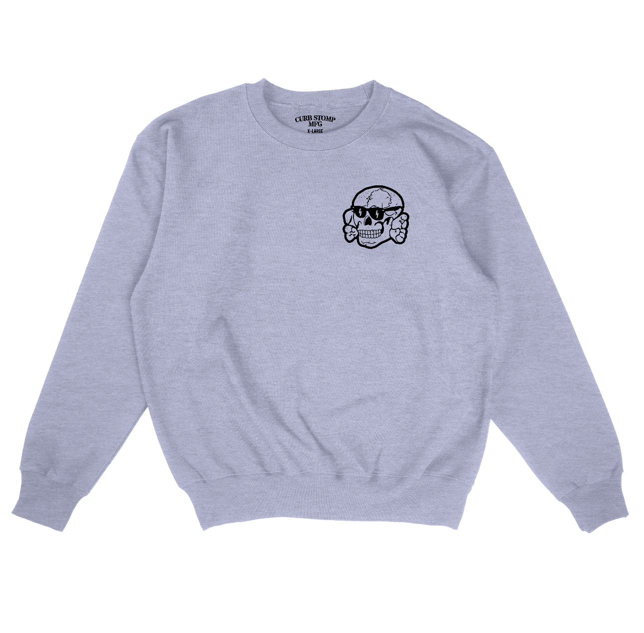 COOL KOPF Grey Crewneck